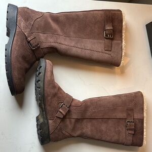 UGG Chestnut Suede Winter Boots